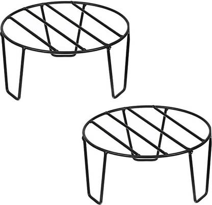 Advi V Type Iron Flower Pot Plant Stand for Balcony/Garden/Indoor/Outdoor Plant Container Set