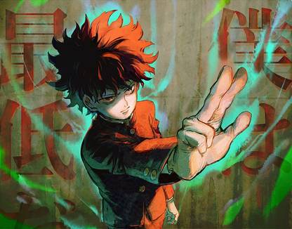 Mob Psycho 100 Anime Series Hd Matte Finish Poster Paper Print