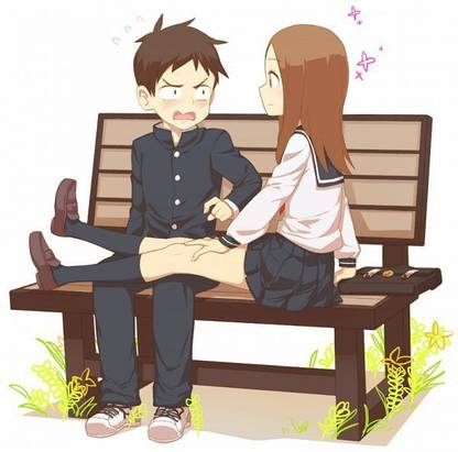 Teasing Master Takagi-San Karakai Jouzu No Takagi San Anime Series Matte Finish Poster Paper Print