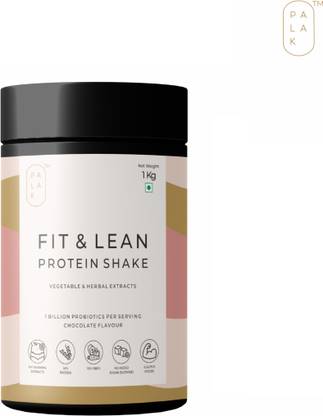 Palak Notes Fit and Lean Low Carb Protein Shake- 1 kg Whey Protein