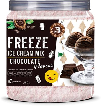 Brew Lab Instant Chocolate Freeze Ice cream Mix Powder | Easy To Make |Ready To Eat 250 g