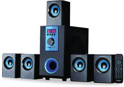 TRUVISON 5.1 Bluetooth 95W Home Theatre Speaker System with LED Display, Remote Control 95 W Bluetooth Home Theatre