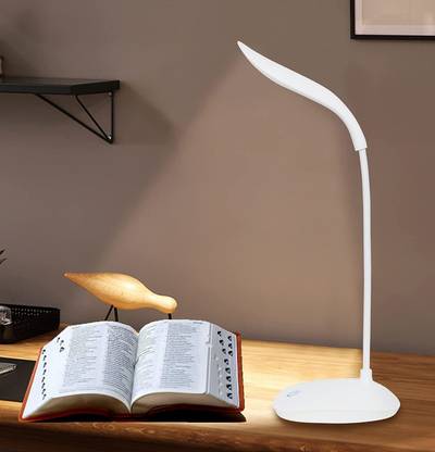 HMA Enterprise USB LED Desk Lamp Table Light 3 Level of Brightness Flexible Neck Table Lamp Study Lamp