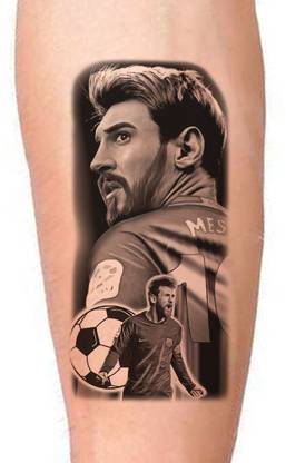 Ordershock Messi Temporary Tattoo Stickers For Male And Female Tattoo Body Art
