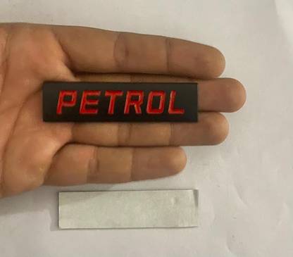 Auto MT Petrol Petrol BLACK RED Logo 7.7 x 2 cm Car Metal Emblem 3D Badge Sport Sticker Vehicle Tool Kit