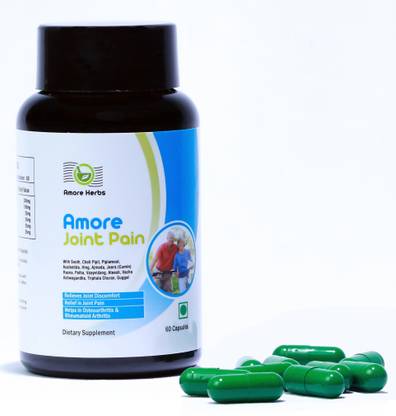 Amore Herbs Joint Pain Dietary Supplement 60 tab