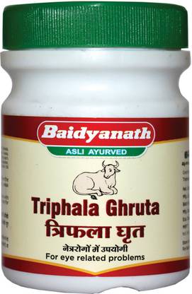 Baidyanath Triphala Ghrita | Improve eyesight | Irritation and Watery eyes - 100g