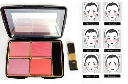 AGLEY THE MATTE FINISH MULTICOLOR 4 IN 1 BLISHER (30G)