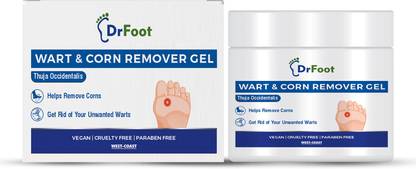 Dr Foot Wart & Corn Remover Gel Helps to remove toughest Wart and Corn - 50gm