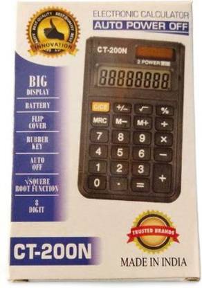 Cttzen Ct200n Electric Calculator Auto Power Off Basic  Calculator