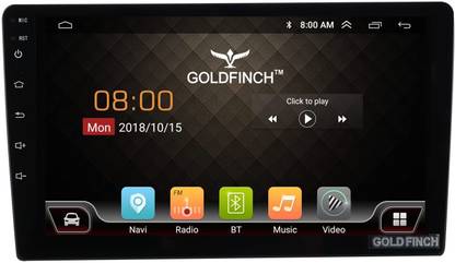 GOLDFINCH GT-50-B-10 Audio 10 inch Full Touch Screen Android,Mirror Link(2GB RAM,32GB ROM) Car Stereo
