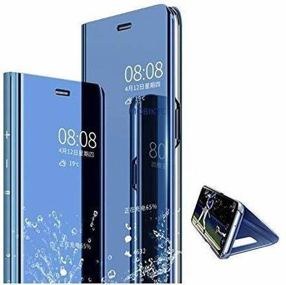 RUPELIK Flip Cover for mirror s-view (sensor not working) stand flip cover for Samsung Galaxy S6 Edge
