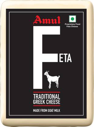 Amul Plain Feta cheese Block