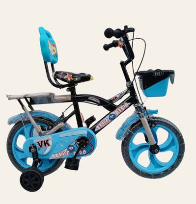 NEXOVA 14 T ROCKY CARRIER NEW COLOR PVC (SKY-BLUE) FOR 2 TO 5 YEAR KIDS 14 T (inch) BMX Cycle