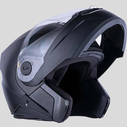 HEADFOX HSBA7 Smart Bluetooth N1 DASHING BLACK/ FLIP-UP Motorbike Helmet
