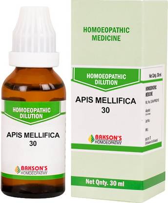 Bakson's Homoeopathy Apis Mellifica 30 Dilution