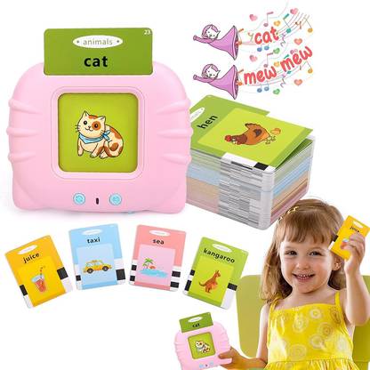 HHP Talking English Words Flash Cards Electronic Reading Early Talking Flashcards