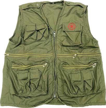 GINNI L Photographer Jacket Multi Pocket Regular Photographer Vest