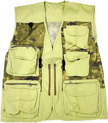 GINNI M Photographer Jacket Multi Pocket Regular Photographer Vest
