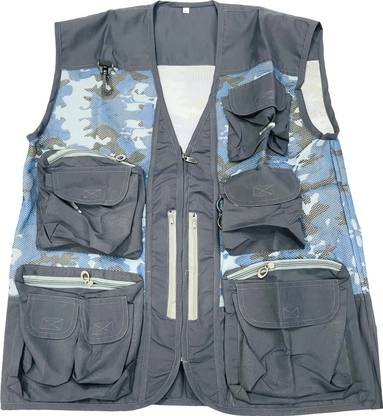 GINNI M Photographer Jacket Multi Pocket Regular Photographer Vest