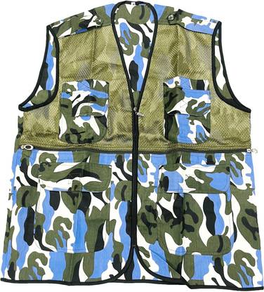 GINNI L Photographer Jacket Multi Pocket Regular Photographer Vest