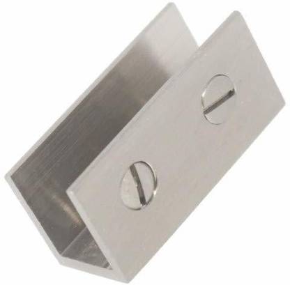 Protex BRASS U BRACKET 12MM 2INCH PACK OF 12 2''x12mm Shelf Bracket