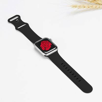 LIDDU Apple Watch Straps 38mm 40mm 41mm,-(Watch Not Included)-Black-White Smart Watch Strap
