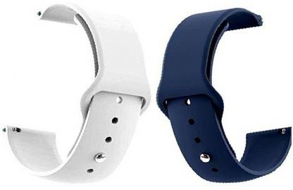 BLACK LOVIES 22MM SOFT SILICON BELT Smart Watch Strap