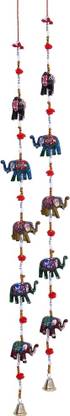 Pink Sky Home Decor Handmade Decorative Elephant Pair Door Hanging & Toran SET OF 2 Toran