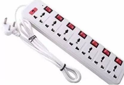 SOYEN 7 SWITCH ABS PLASTIC MADE in india SB product 7  Socket Extension Boards