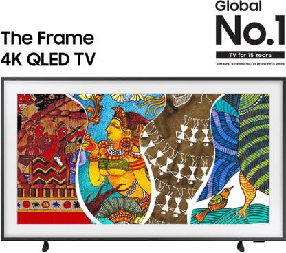 Samsung The Frame 2021 Series 125 cm (50 inch) QLED Ultra HD (4K) Smart Tizen TV