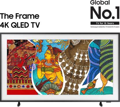 SAMSUNG The Frame 2021 Series 108 cm (43 inch) QLED Ultra HD (4K) Smart TV