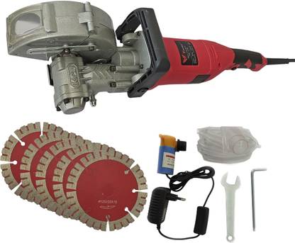 DUMDAAR 125 Wall Chaser 3800W Groove Cutting Machine Wall Groove Slotting Machine Handheld Tile Cutter