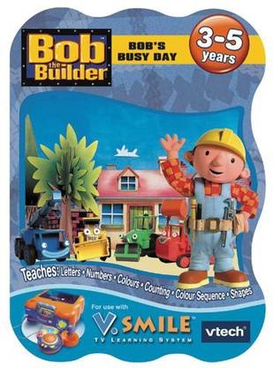 VTECH VSmile Bob The Builder Bob's Busy Day Learning Game