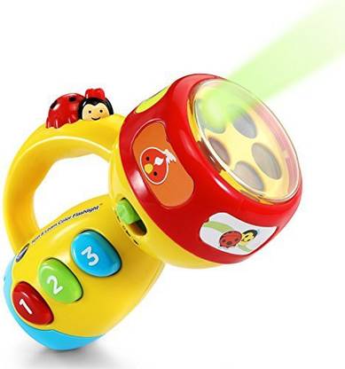 VTECH Spin and Learn Color Flashlight, Yellow