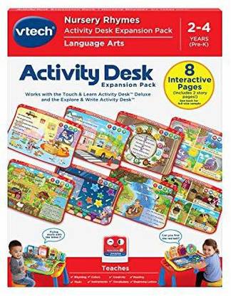 VTECH Touch and Learn Activity Desk Deluxe Expansion Pack - Nursery Rhymes