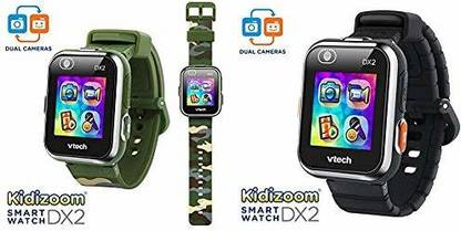 VTECH KidiZoom Smartwatch DX2 Camouflage KidiZoom Smartwatch DX2 Black