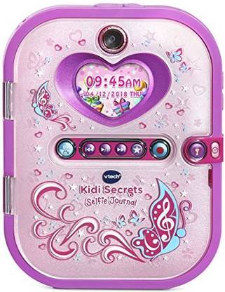 VTECH Kidi Secrets Selfie Journal with Face Identifier, Pink