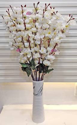 The Modern Gallery White Cherry Blossom Artificial Flower