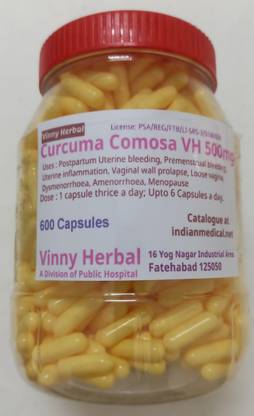 Vinny Herbal Curcuma Comosa VH 500mg Capsules
