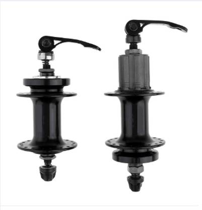 2fortheroad 60053 Cycle 32 Hole Front & Rear Hub Set Alloy 5/6/7/8S Cassette Disk Mount Bicycle Brake Disk