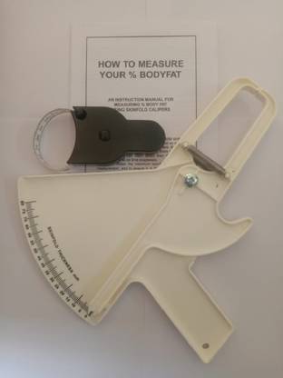 FLOVEIN SKINFOLD CALIPER WITH BODY MEASUREMENT TAPE Body Fat Analyzer