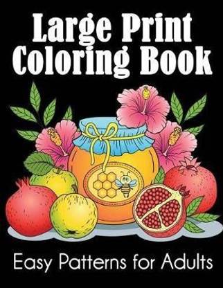 Large Print Coloring Book