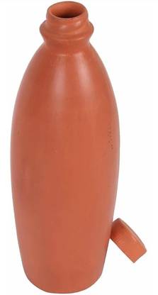 Shri Rajpal Trading 1000 ml Clay Bottle