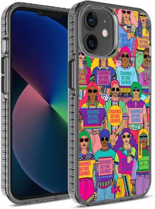 DailyObjects Cravings Before Savings Stride 2.0 Back Cover for APPLE iPhone 12