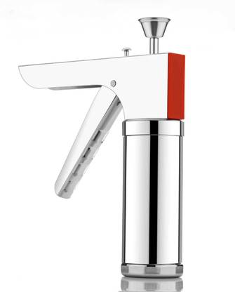 itamake by Stainless Steel Kitchen Press with Different Types of Jalies, Murukku Maker/ Bhujiya Maker/Namkeen/Noodles/Chakali Maker/Sev Maker/Farsan Maker/Gathiya Maker Electric Chopper