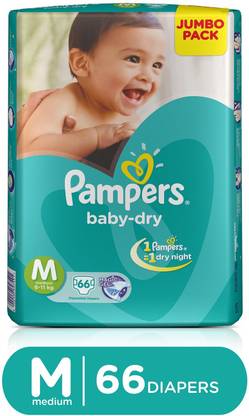 Pampers Taped Diapers - M
