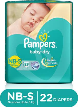 Pampers Taped Diapers - New Born