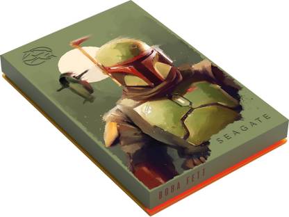 Seagate Boba Fett Drive Special Edition FireCuda STKL2000406 2 TB External Hard Disk Drive (HDD)