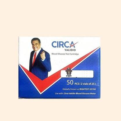 Circa Valido 50 Glucometer Strips